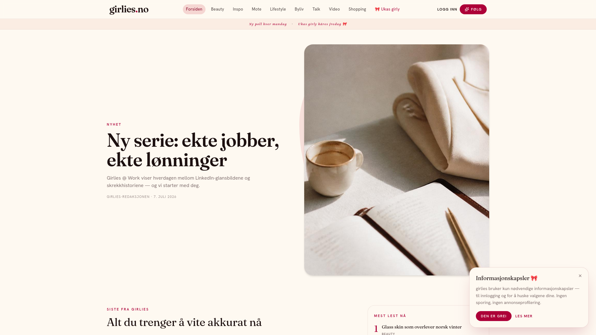 Girlies, norsk medie- og communityplattform